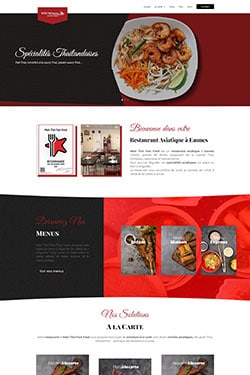 Création Site Internet pour Restaurant