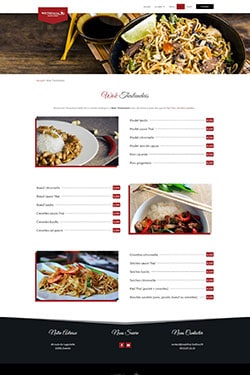 Création Site Web pour Restaurateur