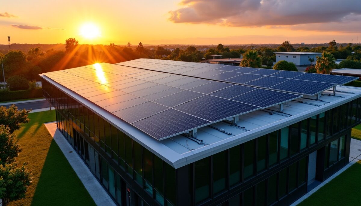 Les avantages d’installer des panneaux solaires sur le toit de votre entreprise